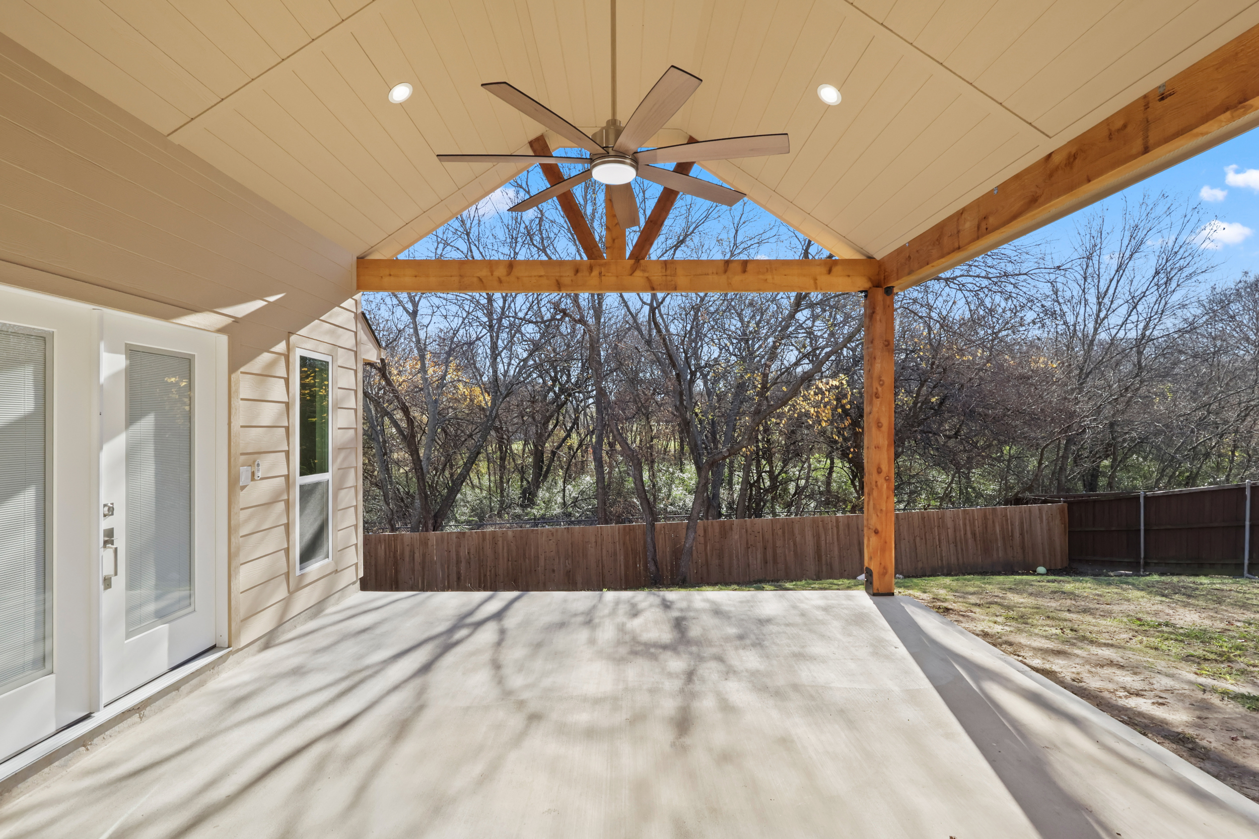 Home addition and patio cover in Garland TX - after photo 3