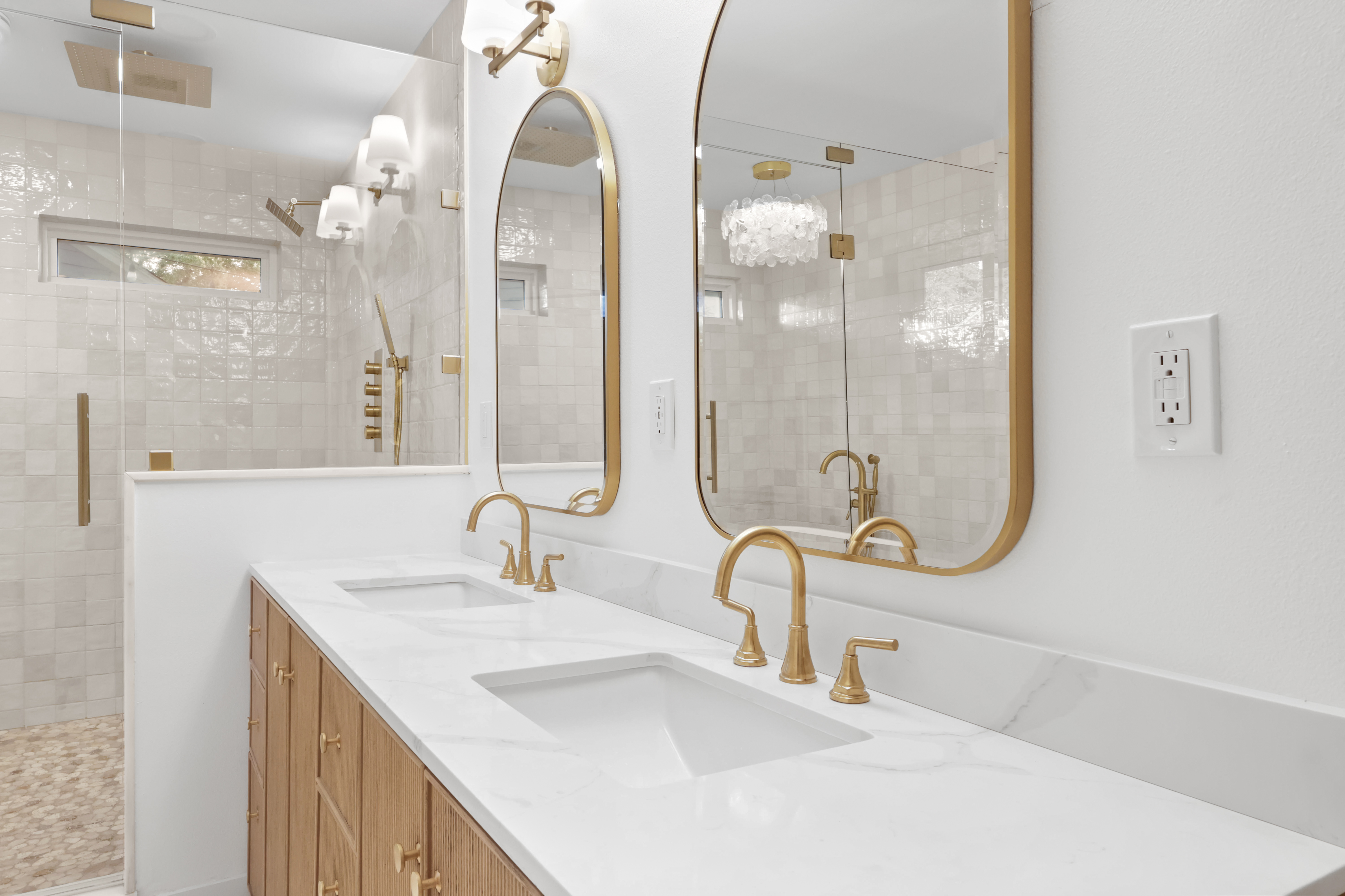 Wet room master bathroom remodel in Richardson TX - gallery photo 5